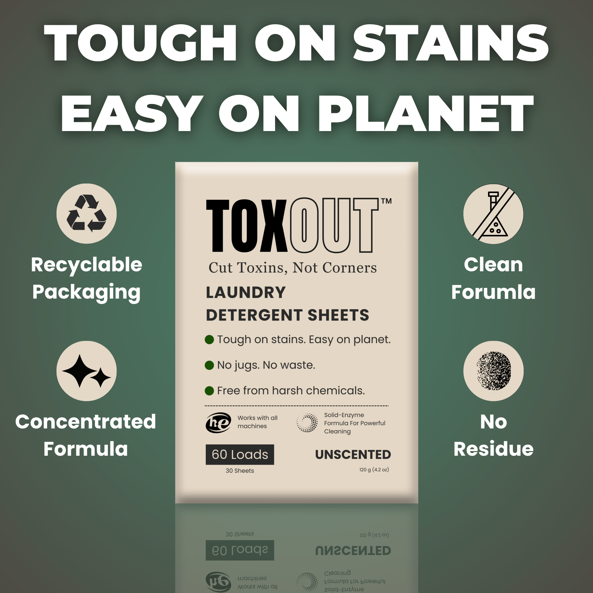 Laundry Detergent Sheets