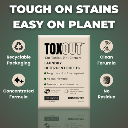 Premium Laundry Detergent Sheets