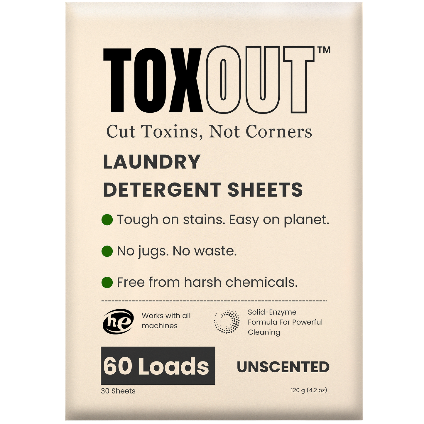 Premium Laundry Detergent Sheets